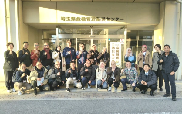 Thumbnail Berita - BPBD Jatim Tingkatkan Kapasitas Personel Lewat Short Course Kebencanaan di Jepang