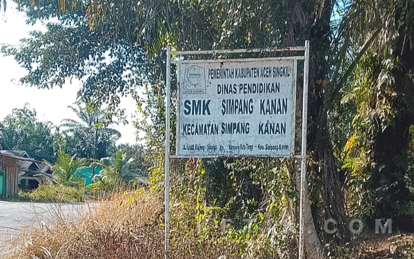 Thumbnail Berita - Akta Hibah dan Luasan Tanah SMKN 1 Simpang Kanan Aceh Singkil Diduga Dimanipulasi