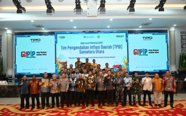 Thumbnail Berita - Perkuat Pengendalian Inflasi Jelang Ramadan dan Idul Fitri, Wabup Asahan Hadiri High Level Meeting TPID Sumut