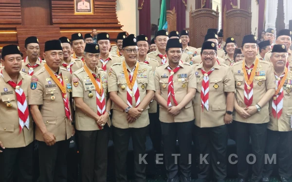 Thumbnail Berita - Bacakan Ikrar, Kak Budi Waseso Lantik Pengurus Kwarda Pramuka Jawa Timur