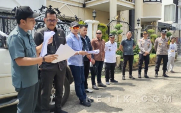 Thumbnail Berita - Konstatering Rampung, Eksekusi Rumah Mewah di Palembang Tinggal Tunggu Jadwal