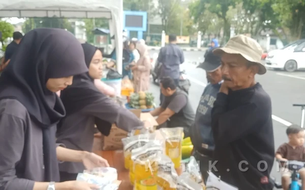 Thumbnail Berita - Tekan Lonjakan Harga Jelang Ramadan, Dinas Ketahanan Pangan Lebak Gelar Gerakan Pangan Murah