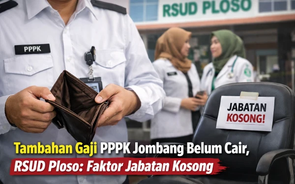 Thumbnail Berita - PPPK Paruh Waktu Jombang Belum Terima Tambahan Gaji, RSUD Ploso Buka Penyebabnya
