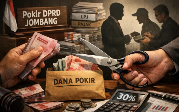 Thumbnail Berita - Dugaan Fee Pokir DPRD Jombang: Ada Peran Operator, Oknum Legislatif hingga Parpol