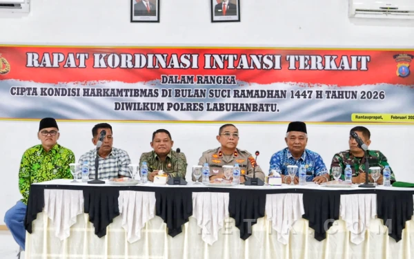 Thumbnail Berita - Polres dan Stakeholder Labuhanbatu Bahas Antisipasi Gangguan Selama Ramadan