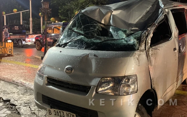 Thumbnail Berita - Kecelakaan Beruntun di Kota Batu, Kasatlantas Polres Batu Beberkan Kronologi