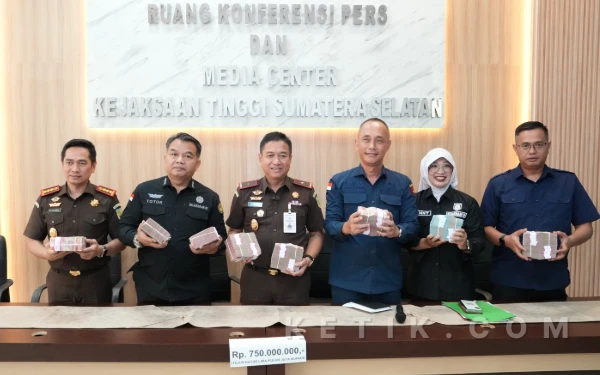 Thumbnail Berita - Terdakwa Harnojoyo Kembalikan Rp750 Juta dalam Perkara Pasar Cinde Palembang