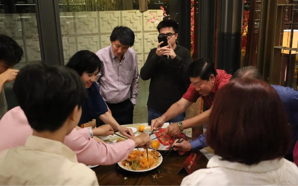 Foto Ah Yat Abalone Restaurant Malang sukses menggelar puncak perayaan tahun baru Imlek pada 16 Februari 2026. (Foto: Instagram @ahyatabalonemalang)