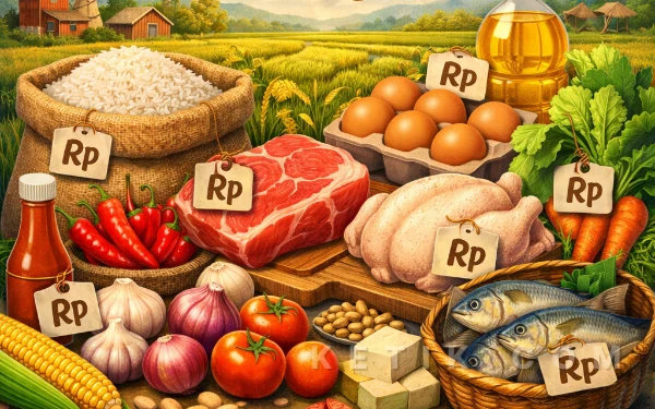 Thumbnail Berita - Harga Cabai dan Protein Hewani Menanjak, Beras Masih Bertahan Stabil