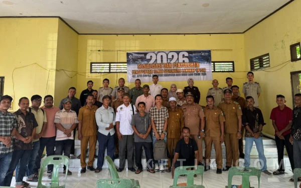 Thumbnail Kantor Pertanahan Abdya Sosialisasi Program PTSL di Jeumpa