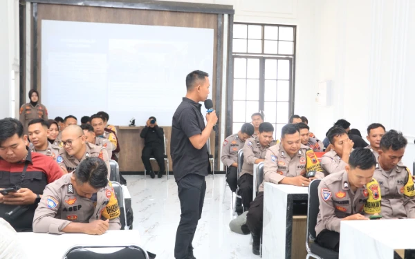 Polres Tegal Siapkan Personel Hadapi Era Digital Lewat Pelatihan AI