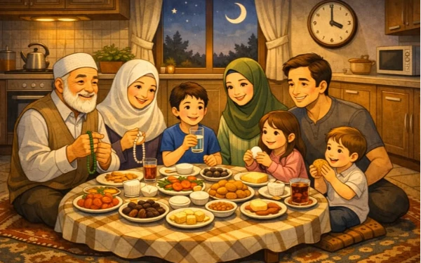 Thumbnail Berita - Stop Balas Dendam Saat Sahur! Begini Pola Makan yang Disarankan