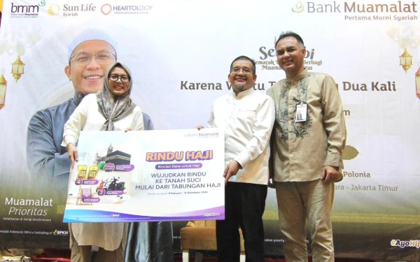 Thumbnail Berita - Bank Muamalat  Hadirkan ‘Program Rindu Haji’, Mudahkan Masyarakat Naik Haji