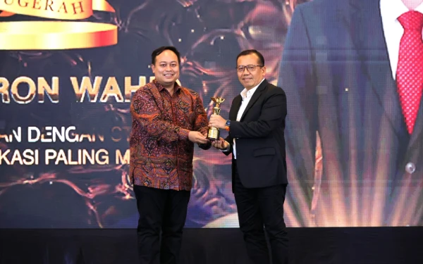 Thumbnail Berita - Kementerian ATR/BPN Terima Penghargaan Strategi Komunikasi Paling Masif