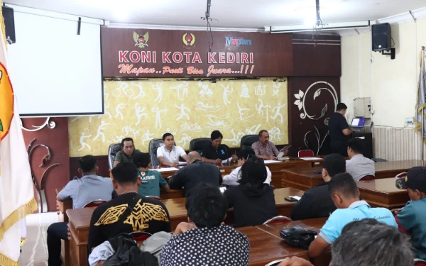 Thumbnail Berita - KONI Kota Kediri Putuskan Puslatkot Dimulai 1 Maret 2026, Fokus Persiapan Porprov Jatim X 2027