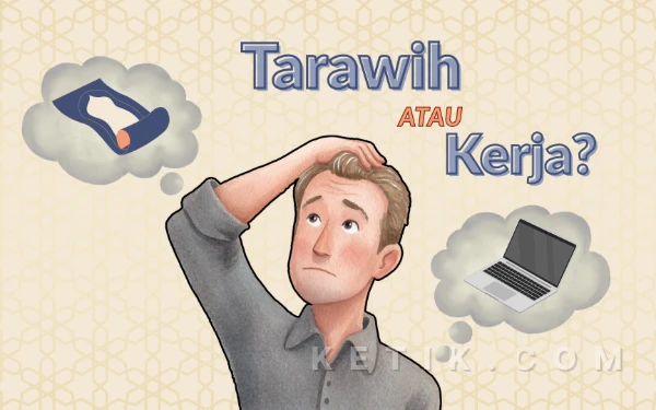 Thumbnail Berita - Utamakan Nafkah Keluarga atau Ikut Tarawih? Begini Pandangan Islam