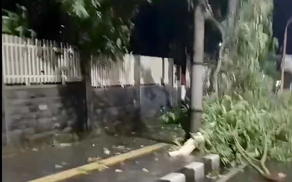 Thumbnail Berita - Hujan Angin Melanda Kota Batu, Cak Nur Imbau Warga Waspada dan Catat Nomor Darurat