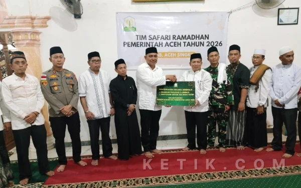 Thumbnail Berita - Tim Safari Ramadan Pemerintah Aceh Santuni 300 Anak Yatim di Singkil