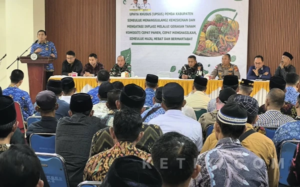 Thumbnail Berita - Bupati Simeulue Luncurkan Program Upsus Gerakan Tanam Cepat Panen