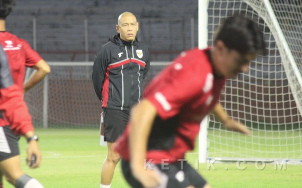 Thumbnail Berita - TC Timnas Indonesia U-20 di Surabaya, Coach Nova Masih Raba Kualitas Pemain