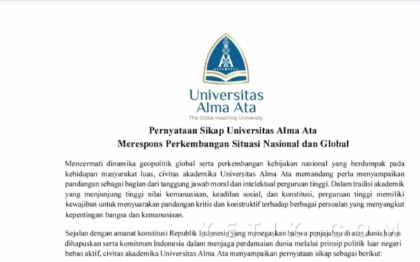 Thumbnail Berita - Universitas Alma Ata Yogyakarta Desak Evaluasi Program Makan Bergizi Gratis dan Penguatan Koperasi Desa