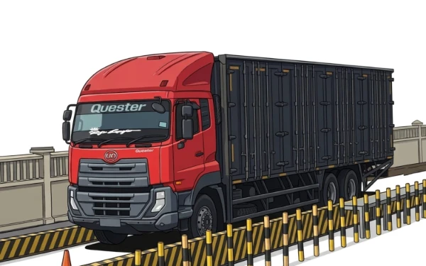 Thumbnail Berita - Mulai 13 Maret, Truk Besar Dibatasi Melintas di Tol dan Jalur Lintas Sumatera