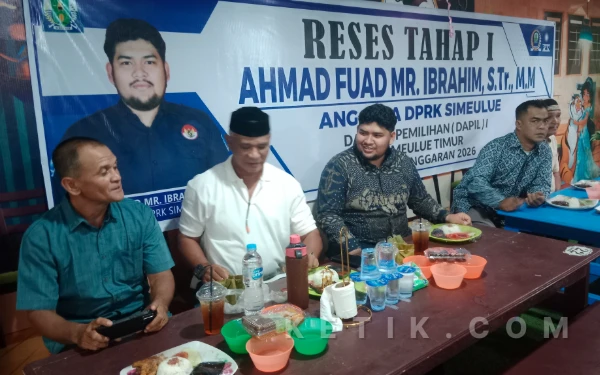 Thumbnail Gelar Reses di Desa Sinabang Simeulue, Ahmad Fuad Siap Perjuangkan Aspirasi Warga
