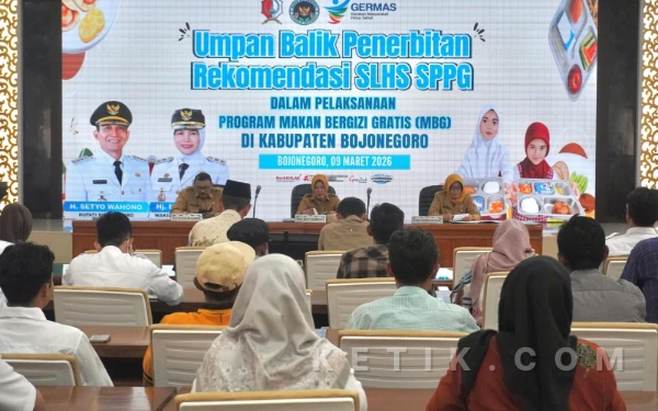 Thumbnail Berita - Pastikan Layanan Maksimal Program MBG, Pemkab Bojonegoro Dorong Seluruh SPPG Kantongi SLHS