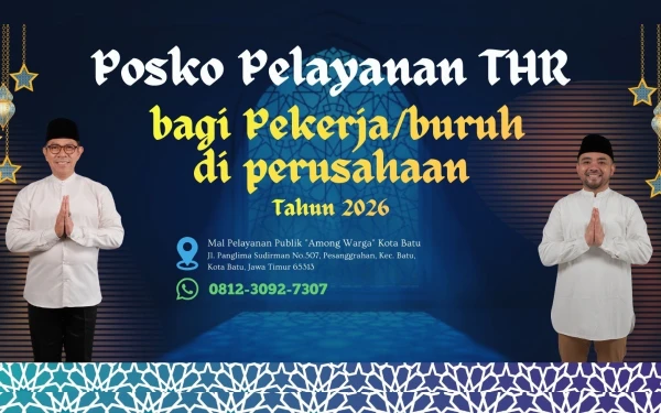 Thumbnail Berita - THR Belum Dibayar? Disnaker Kota Batu Buka Posko Pengaduan, Bisa Lapor Langsung