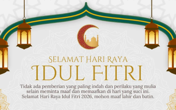 Thumbnail Berita - 20 Caption Singkat Ucapan Lebaran Idul Fitri 2026 untuk Status Media Sosial