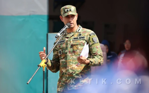 Thumbnail Berita - Pimpin Apel Pengamanan Lebaran, Ali Syakieb Beri Semangat dan Perhatian kepada Petugas