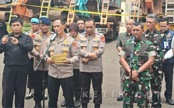 Thumbnail Berita - Polisi Ungkap Tambang Emas Ilegal 200 Ha di Lampung, Hasilkan Rp2,8 Miliar Sehari
