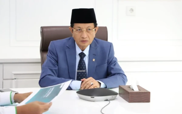 Thumbnail Berita - Menag RI Nasaruddin Umar Larang ASN Bawa Kendaraan Buat Mudik