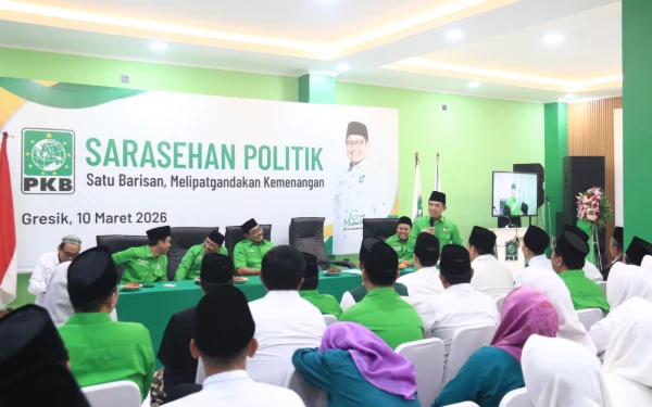 Thumbnail Berita - Safari Ramadan Sekaligus Konsolidasi, PKB Gresik Bidik Menang Besar di Pemilu 2029
