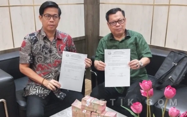 Thumbnail Berita - Kasus Proyek Fiktif Disperkimtan Palembang, Tersangka AR Kembalikan Uang Negara Rp250 Juta