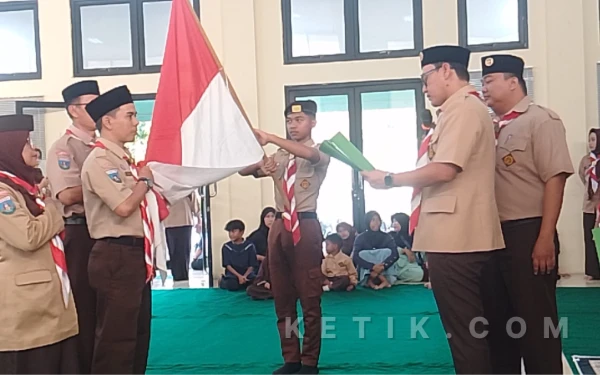 Thumbnail Berita - Pramuka Kota Cilegon Siap Bantu Masyarakat Saat Lebaran, Karya Bakti 2026 Resmi Dicanangkan