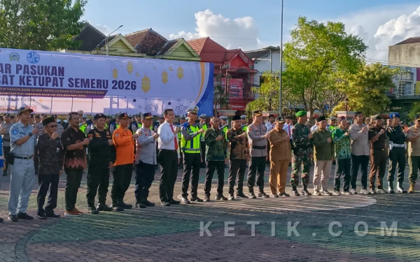 Thumbnail Berita - Operasi Ketupat Semeru 2026 Dimulai, Polres Malang Siagakan Ratusan Personel Amankan Arus Mudik ‎