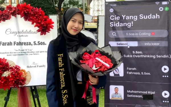 Thumbnail Berita - Cerita Perjalanan Hafidzah Surabaya Farah Fahreza, Gagal Masuk Kampus Impian Jadi Titik Balik