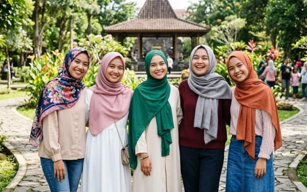 Thumbnail Berita - Tren Jilbab Lebaran 2026: Perpaduan Warna Cerah dan Desain Elegan Jadi Favorit