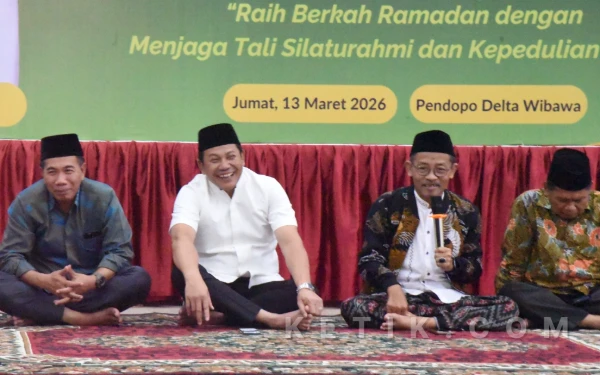 Thumbnail Berita - Bupati Subandi Bukber dengan Masyarakat; KH Zainal: Orang Baik Perlu Ada Orang Jelek untuk Uji Coba