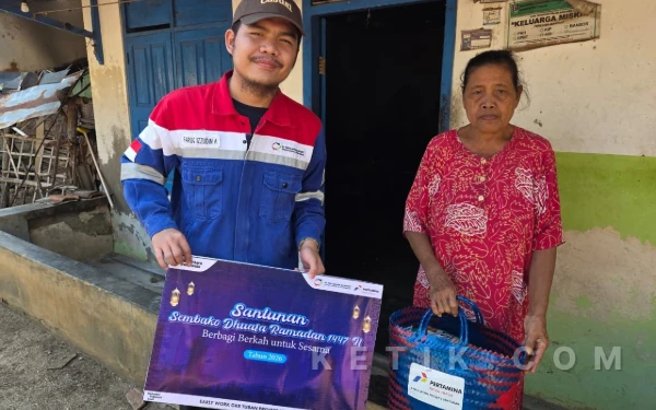 Thumbnail Berita - Tim Project Early Work GRR Tuban Laksanakan Program Sosial Kepada Masyarakat Sekitar Proyek Kilang