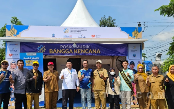 Thumbnail Berita - Pemudik Bisa Istirahat dan Konseling Keluarga, BKKBN Jabar Buka Posko Bangga Kencana 24 Jam