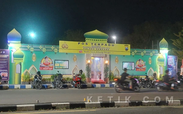 Thumbnail Berita - Polres Sampang Dirikan Pos Pengamanan di 5 Titik Strategis Mudik Lebaran 2026