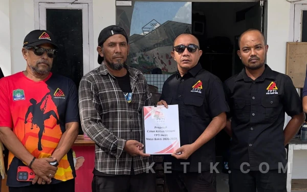 Thumbnail Berita - Lolos Verifikasi, Abi Roni Abdya Jadi Calon Tunggal Ketua Umum FPTI Aceh