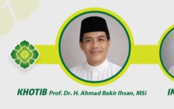 Thumbnail Berita - Jadi Khatib Idulfitri, Prof Bakir Ihsan Guru Besar UIN Jakarta asal Sumenep Angkat Tema Kembali ke Fitri