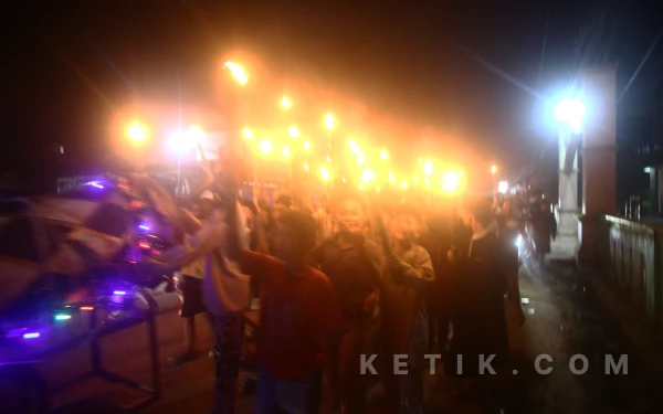 Thumbnail Berita - [Foto] Pawai Obor Menyambut Idul Fitri 1 Syawal 1447 Hijriah Tahun 2026