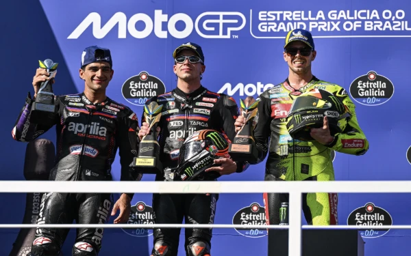 Thumbnail Berita - Hasil Lengkap dan Klasemen Sementara MotoGP usai GP Brasil