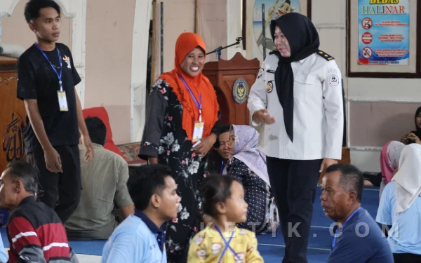 Thumbnail Berita - Layanan Kunjungan Khusus Lebaran WBP Rutan Situbondo Berjalan Tertib