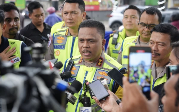 Thumbnail Berita - Sisa 42 Persen Kendaraan Belum Balik Jakarta, Korlantas Siaga Puncak Arus Balik Kedua