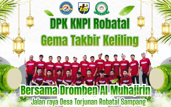 Foto Gema Takbir Keliling (Foto: Mat Jusi/Ketik.com)